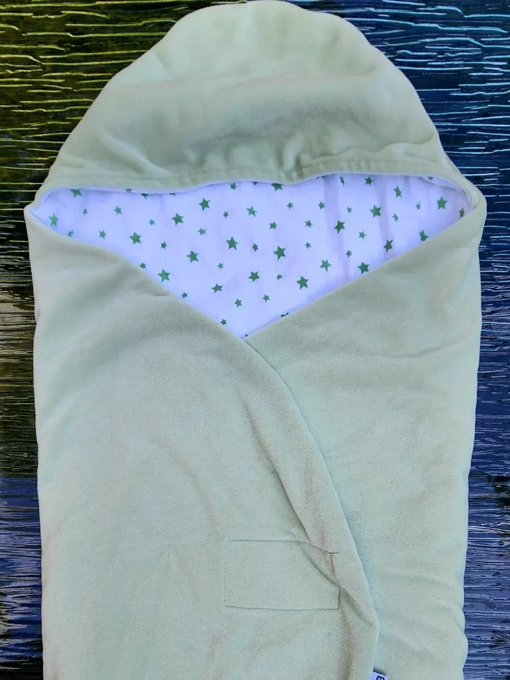Infant Gold Bug Swaddle Blanket Wrap